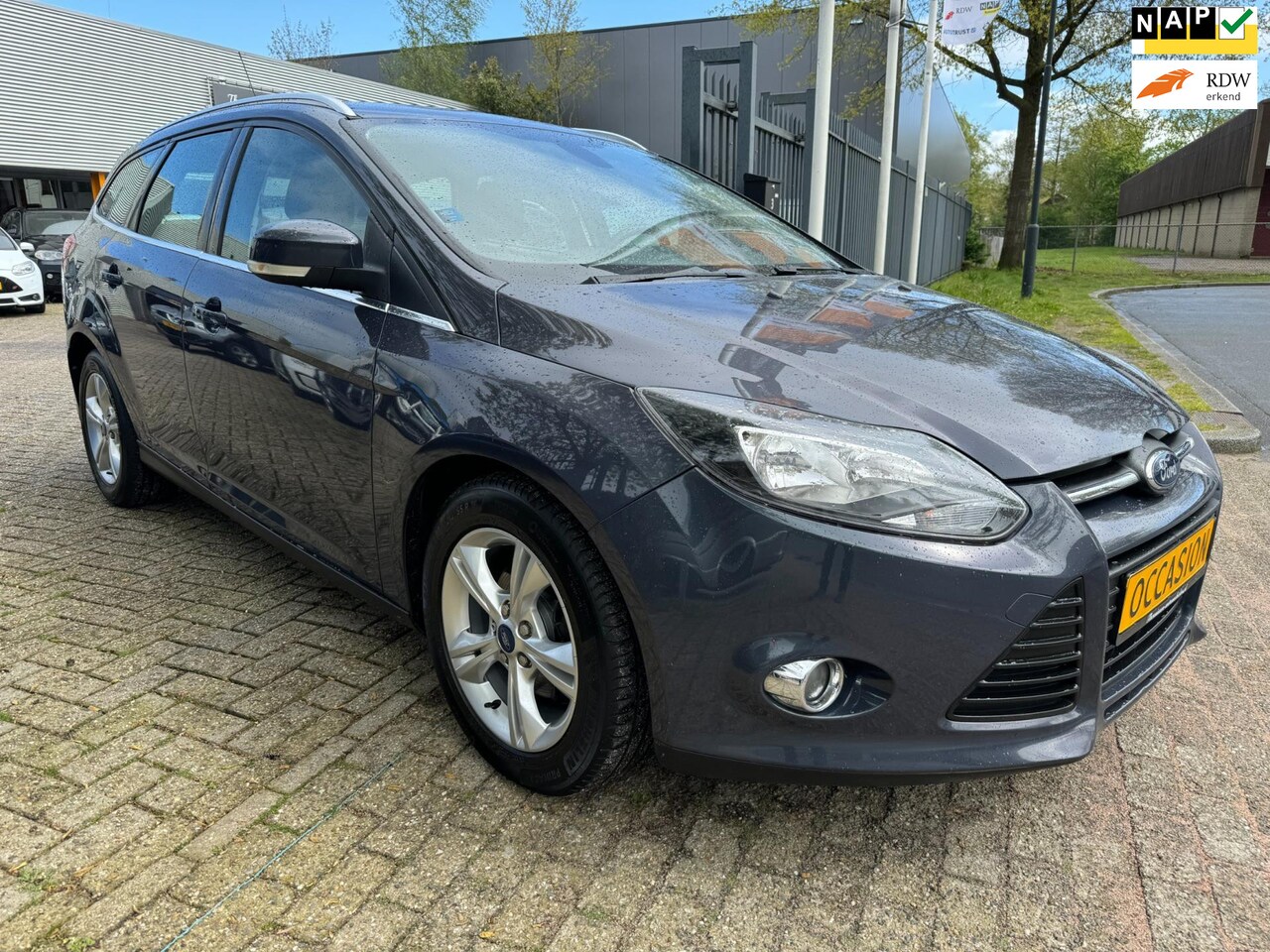 Ford Focus Wagon - 1.6 TI-VCT Titanium automaat ,airco, elec pakket , clima digitaal bleutooth 98.832 km 2e e - AutoWereld.nl