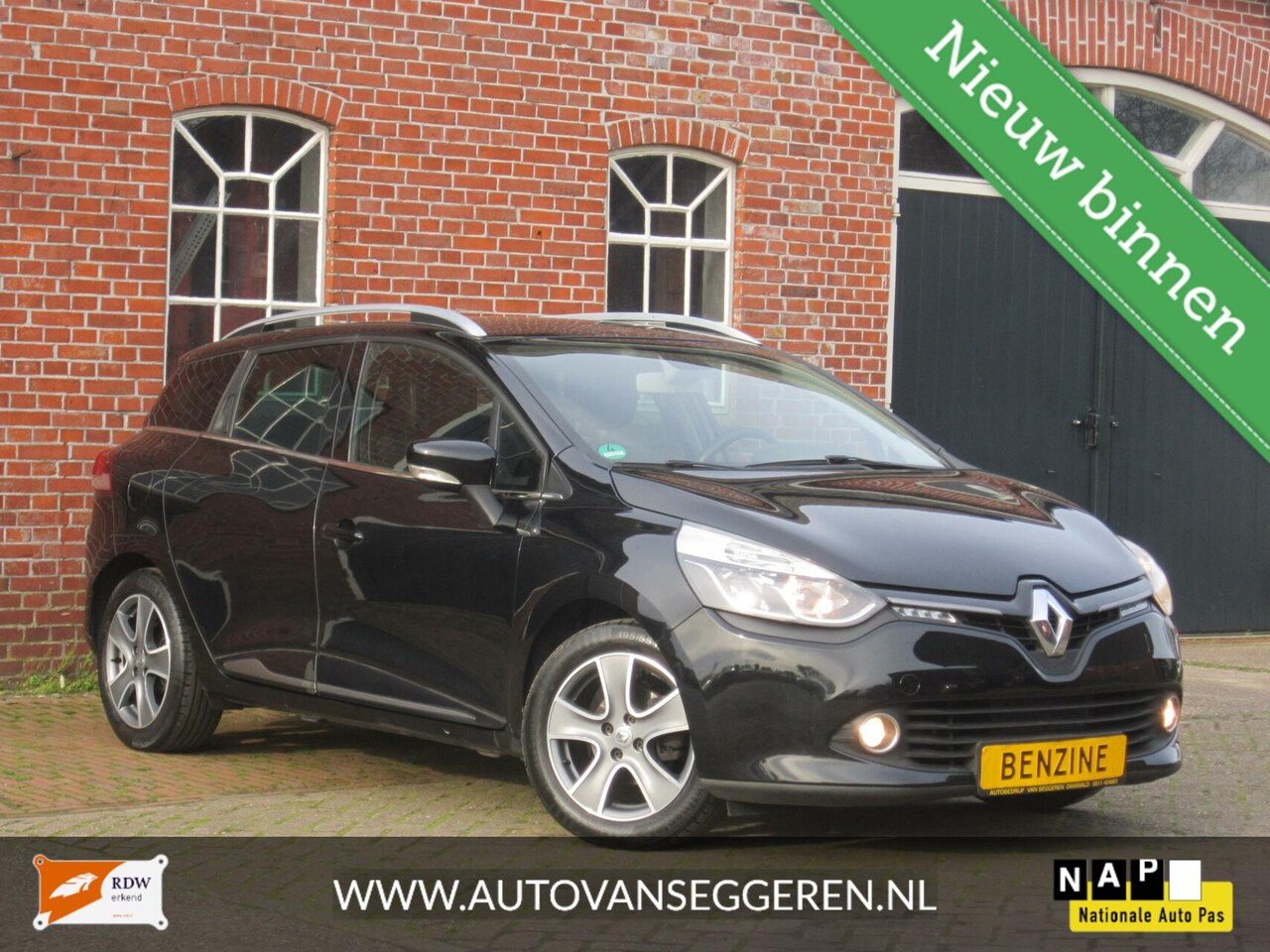 Renault Clio Estate - 0.9 TCe Night&Day clima/cruise/1 eign./garantie - AutoWereld.nl