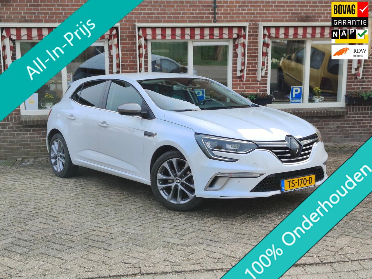 Renault Mégane - 1.2 TCe GT-Line AUT. Clima Navi Cruise Camera - RIJKLAAR - - AutoWereld.nl