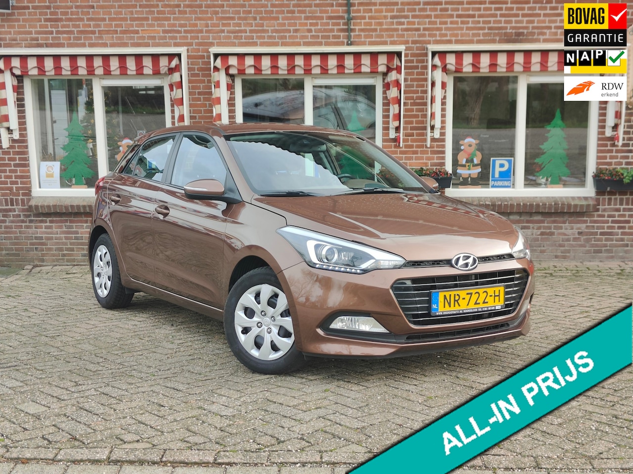 Hyundai i20 - 1.0 T-GDI Comfort Clima Navi Cruise Camera - RIJKLAAR - - AutoWereld.nl