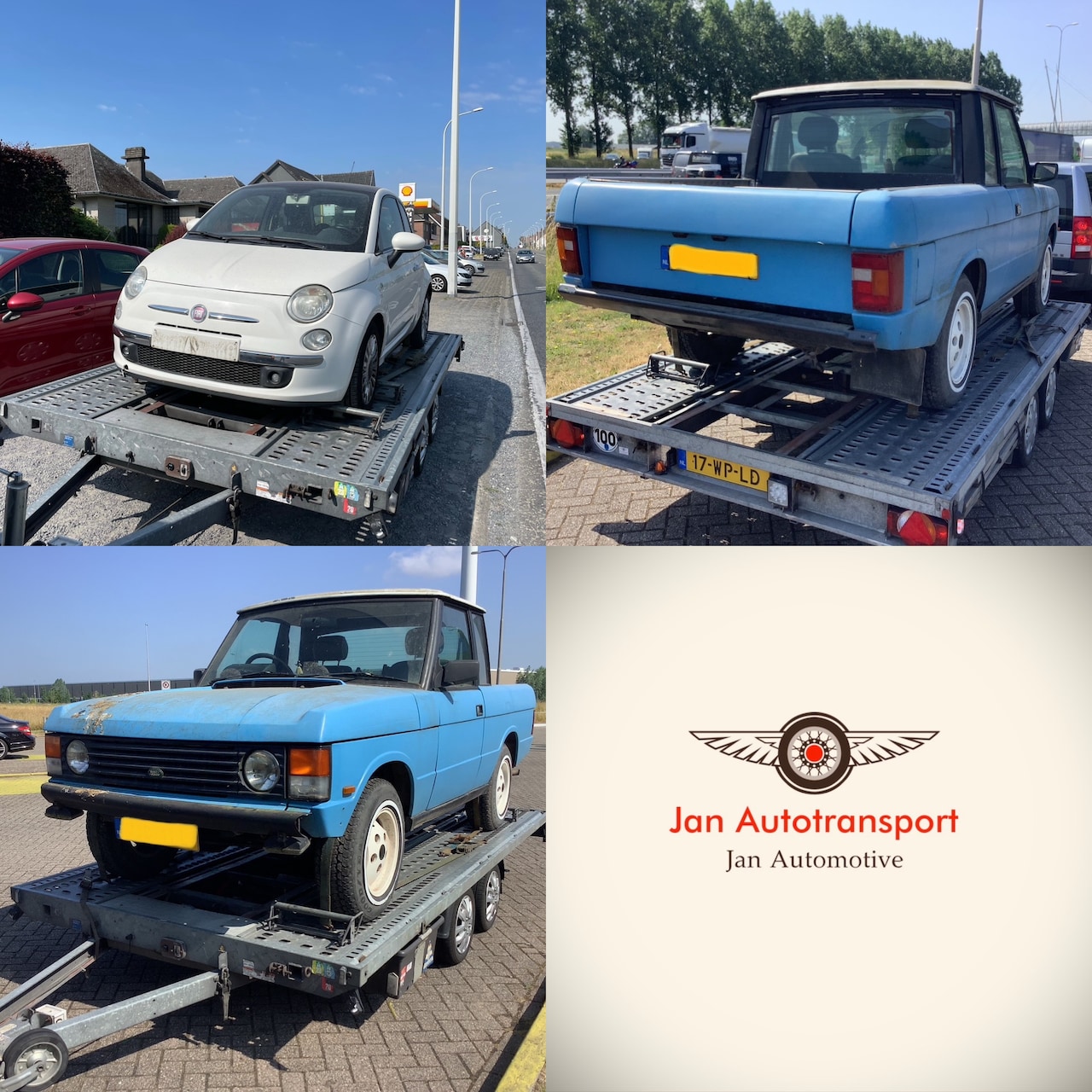 Jan Automotive, Autotransport, in en verkoop Auto's