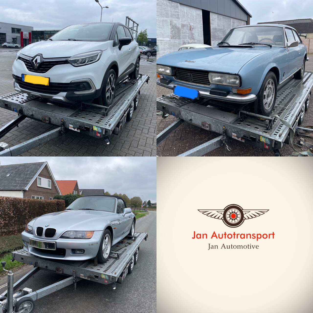 Jan Automotive, Autotransport, in en verkoop Auto's