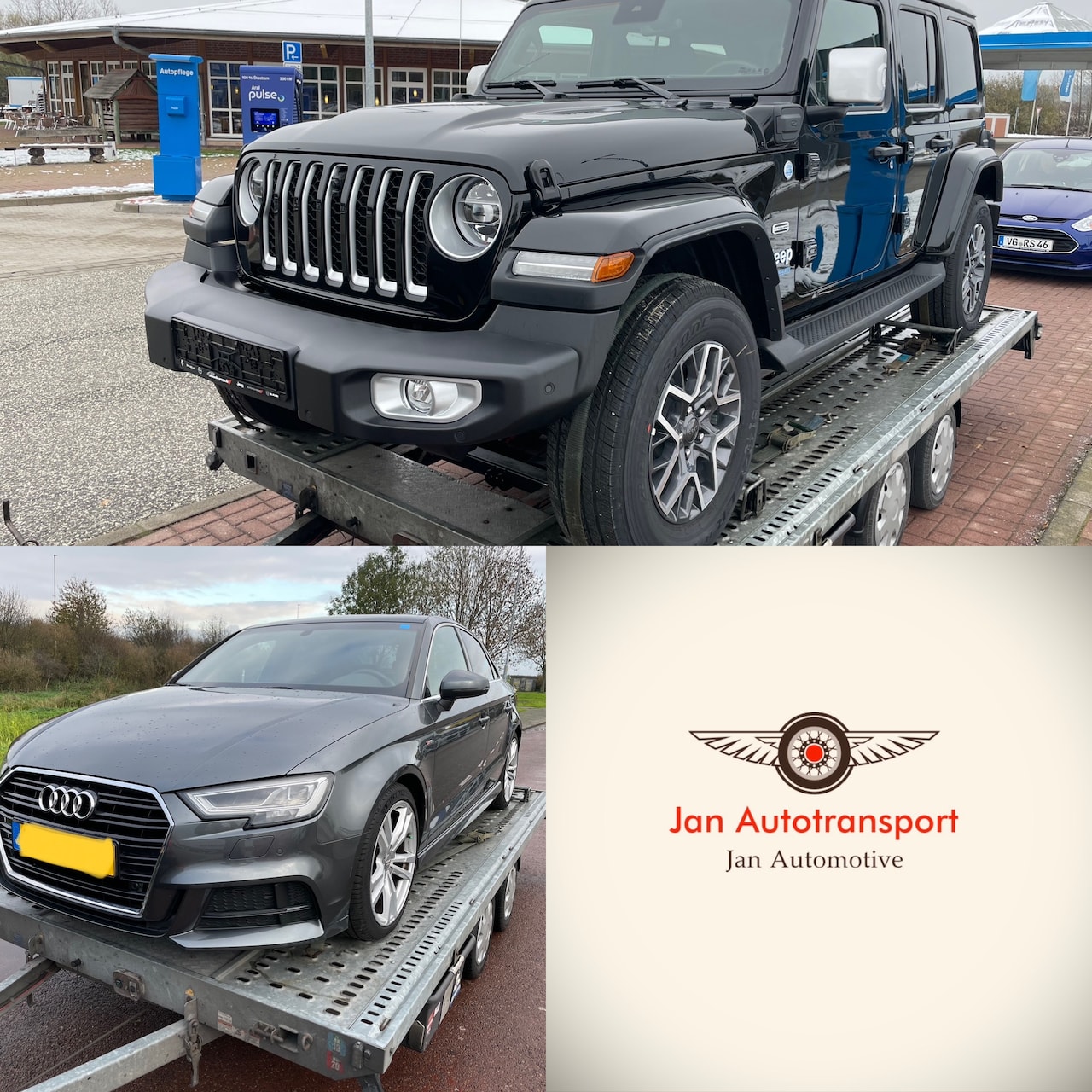 Jan Automotive, Autotransport, in en verkoop Auto's