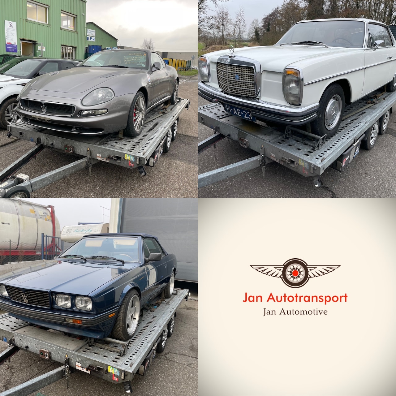 Jan Automotive, Autotransport, in en verkoop Auto's