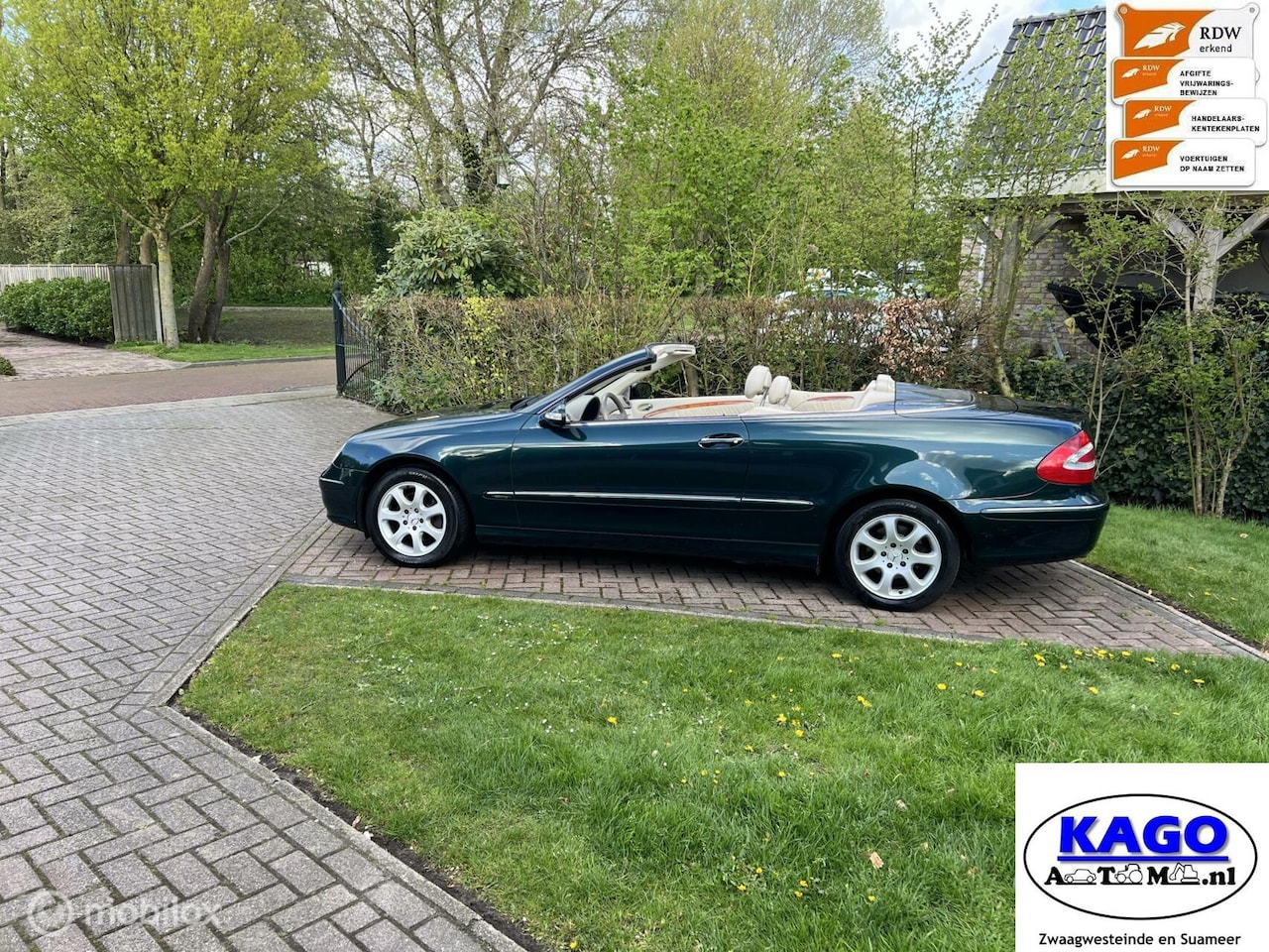 Mercedes-Benz CLK-klasse Cabrio - 240 Elegance 240 Elegance - AutoWereld.nl