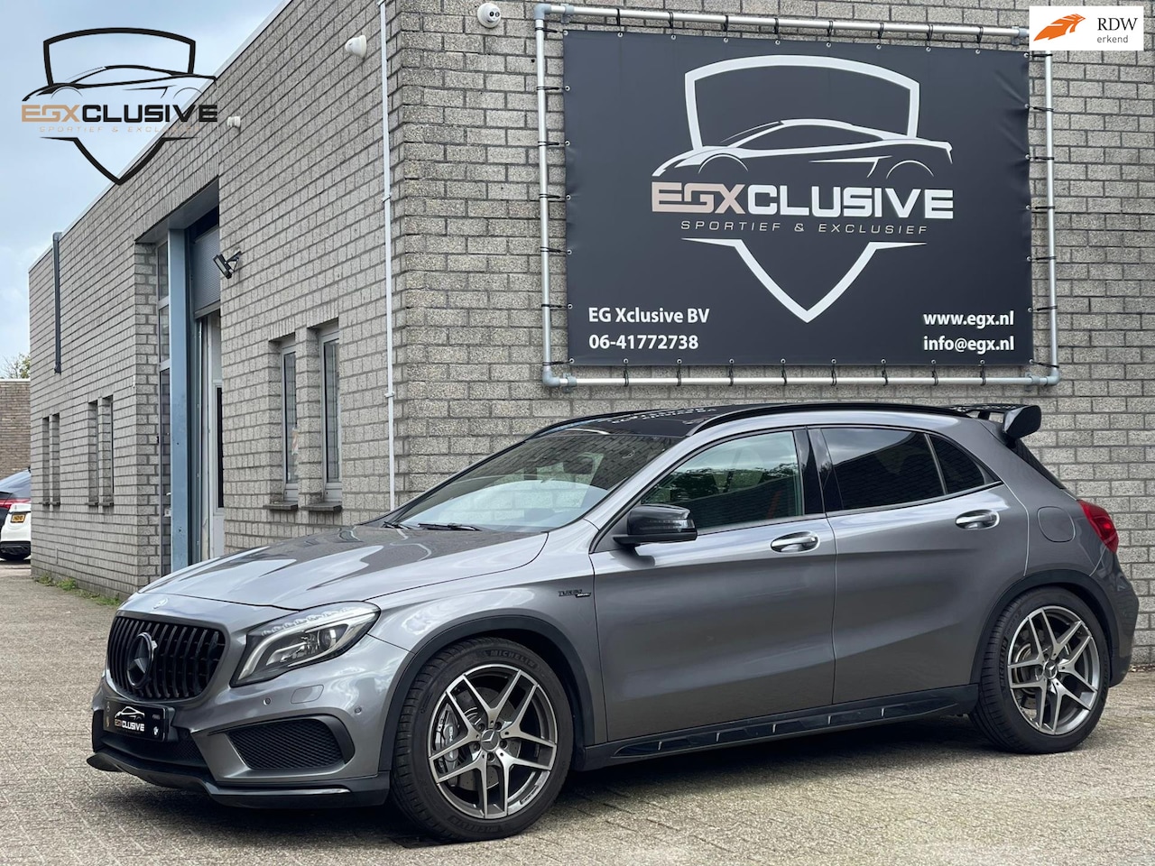 Mercedes-Benz GLA-Klasse - GLA45 AMG 4Matic Edition1/Pano/H&K/Facelift - AutoWereld.nl