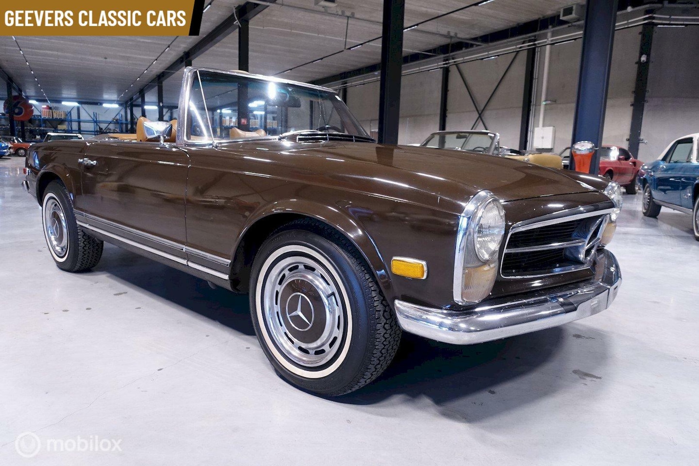 Mercedes-Benz SL-klasse Cabrio - 280SL PAGODE AUTOMATIC 2 TOPS - AutoWereld.nl