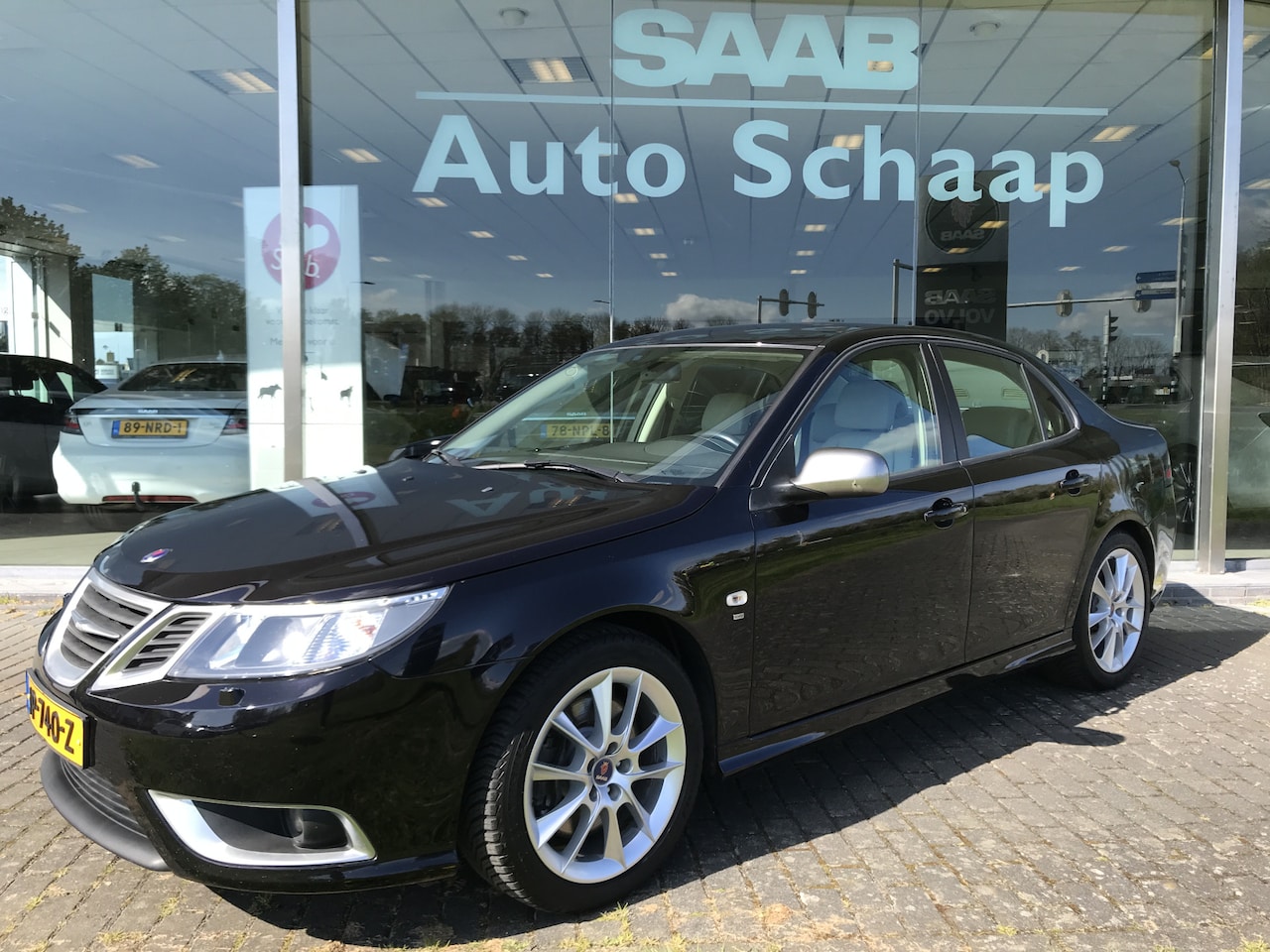 Saab 9-3 - Sedan 2.0 Turbo Aero XWD | Rijklaar incl 12 mnd Bovag | Trekhaak Xenon Hirsch 240 pk - AutoWereld.nl