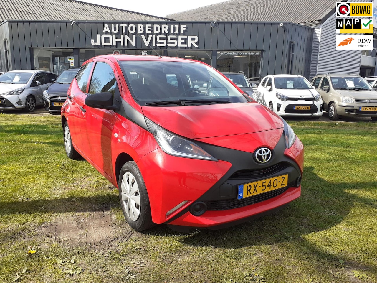 Toyota Aygo - 1.0 VVT-i x-fun *airco*cruise*5drs* - AutoWereld.nl