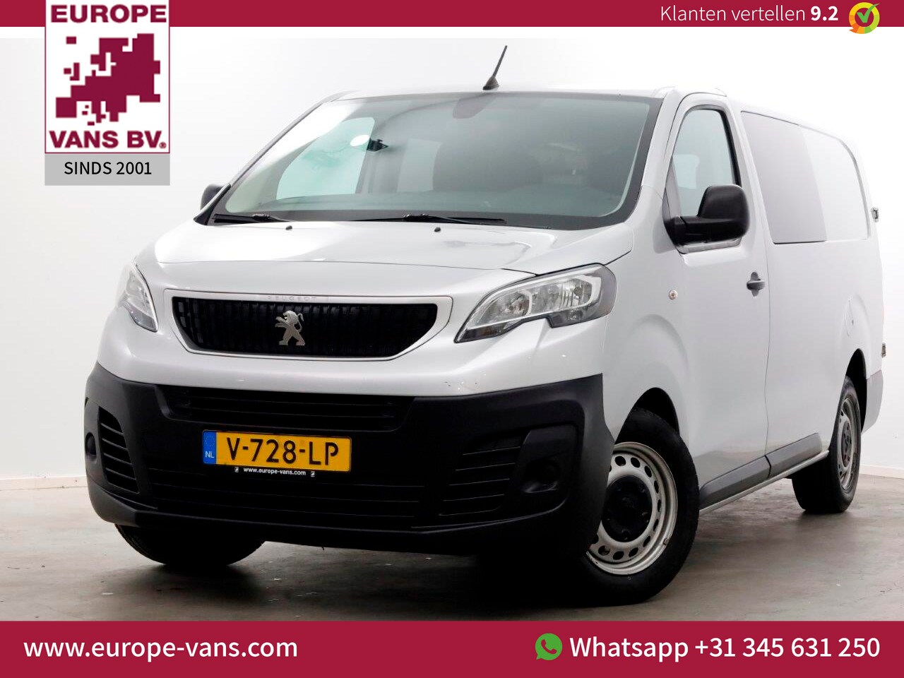 Peugeot Expert - 2.0 BlueHDI 120pk E6 Lang D.C. Airco 02-2018 - AutoWereld.nl