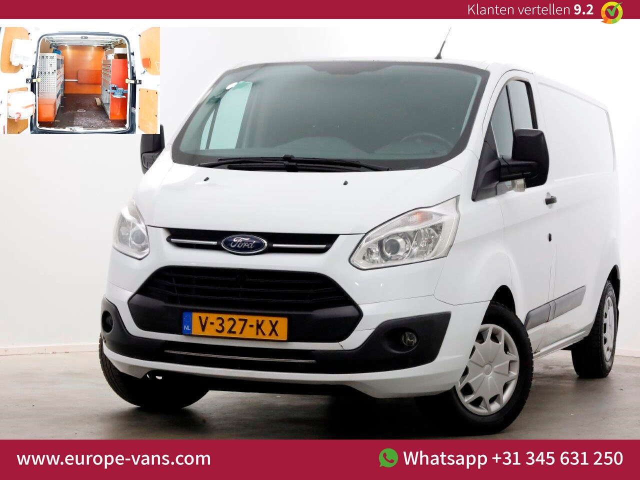 Ford Transit Custom - 2.0 TDCI 130pk L2H1 Trend/Inrichting 01-2018 - AutoWereld.nl