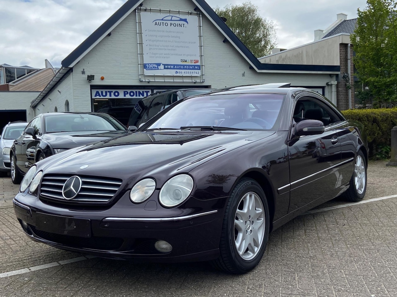 Mercedes-Benz CL-klasse - 500 DISTRONIC/SCHUIFDAK/KEYLESS/NL-AUTO/136900KM! - AutoWereld.nl