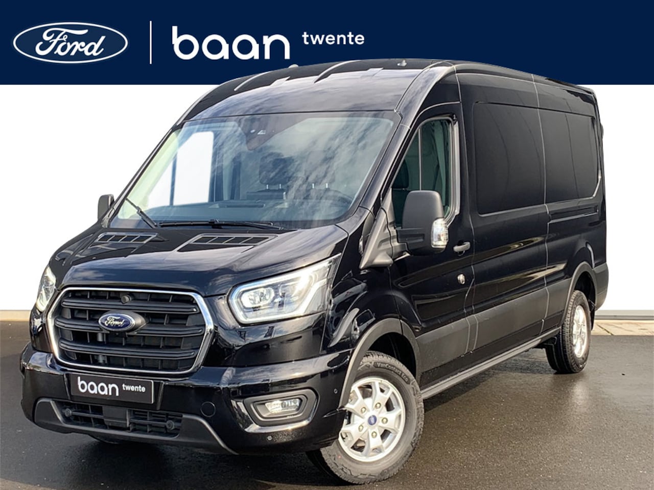 Ford Transit - 350 2.0 TDCI L2H2 Limited 165 PK | AUTOMAAT | 2x Schuifdeur | SYNC 4 | Digitale Achteruitk - AutoWereld.nl