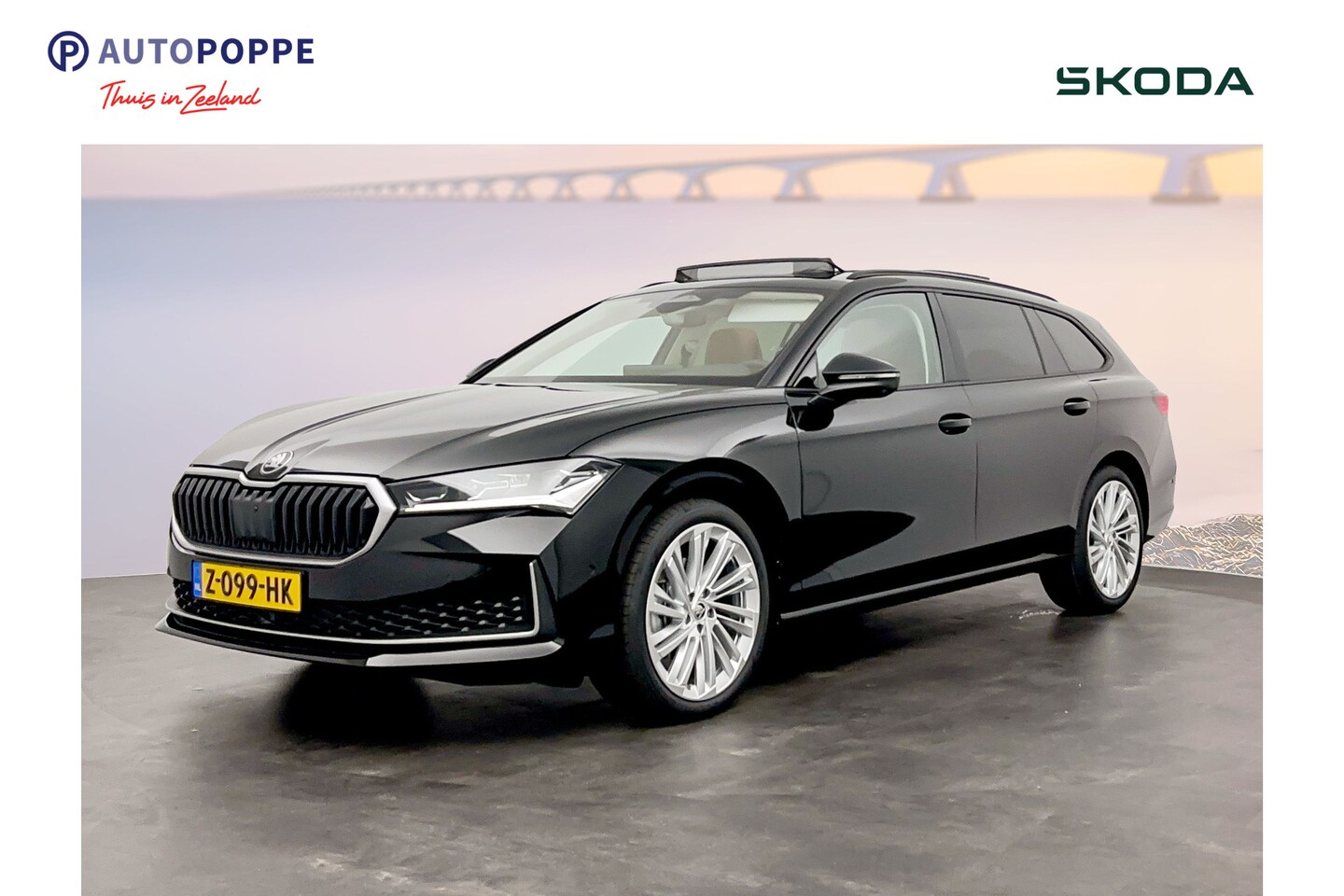 Skoda Superb Combi - 1.5 TSI MHEV First Edition - Nieuw model - Panoramadak 19 inch - Travel Assist Plus - Wint - AutoWereld.nl