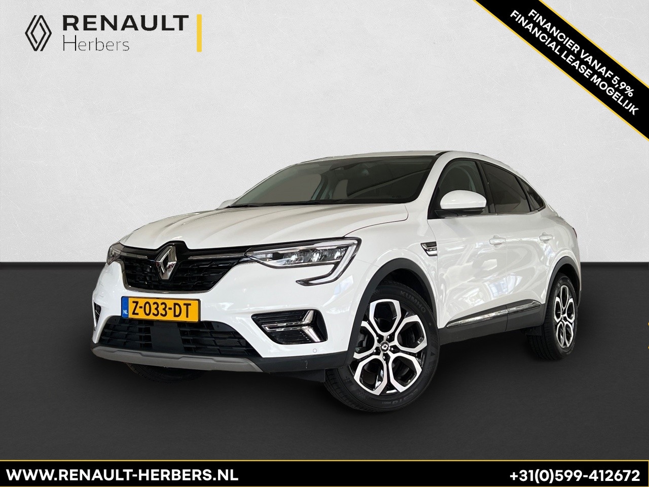 Renault Arkana - 1.6 E-Tech Hybrid 145 Intens GROOT NAVI / 18 INCH / ELECTR. STOEL / HALF LEER - AutoWereld.nl