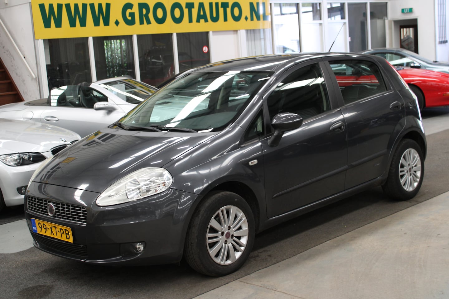 Fiat Grande Punto - 1.4 Dynamic Airco, Cruise Control, Stuurbekrachtiging - AutoWereld.nl