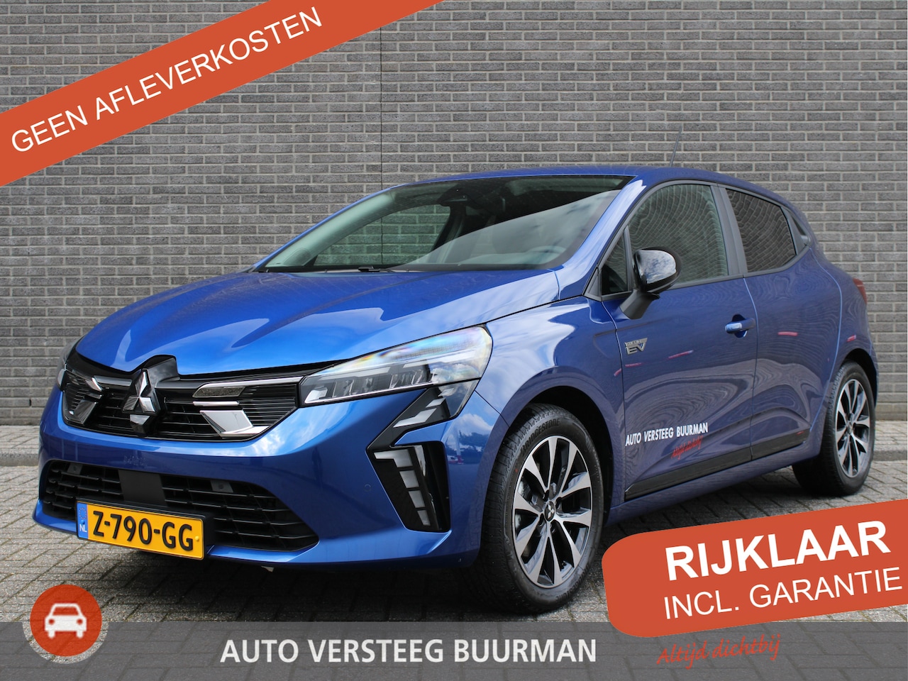 Mitsubishi Colt - 1.6 HEV Intense Automaat, Apple carpl./andr. auto, CruiseControl, Rijstrooksensor, 16'' in - AutoWereld.nl