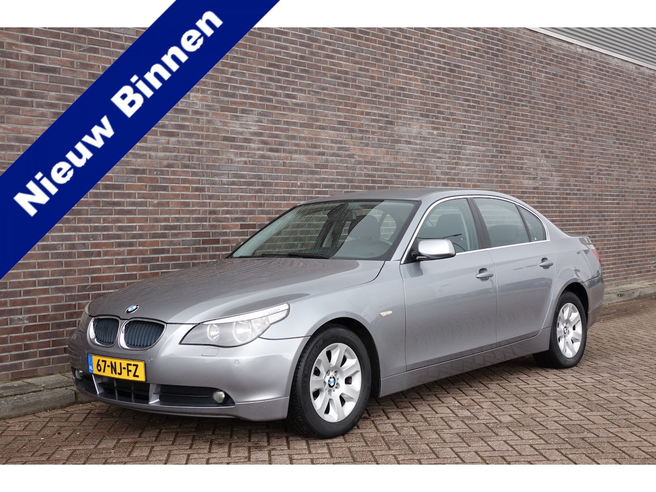 BMW 5-serie - 520i EXE 6 Bak, 2e eigenaar keurige auto! - AutoWereld.nl