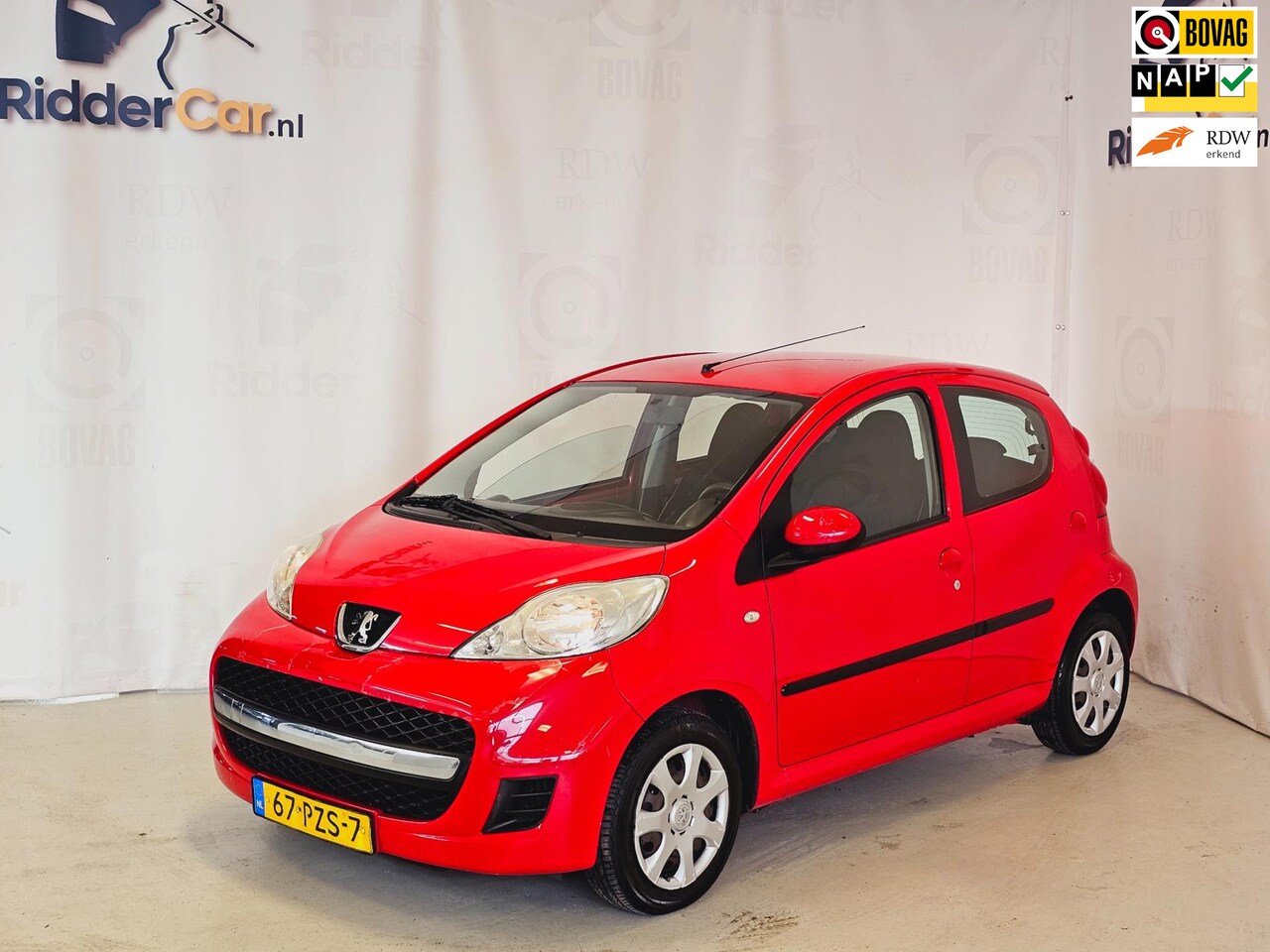 Peugeot 107 - 1.0 XS|2E EIG|NAP|APK4-25|ELEK RAMEN|AUDIO|CENTR DEUR - AutoWereld.nl