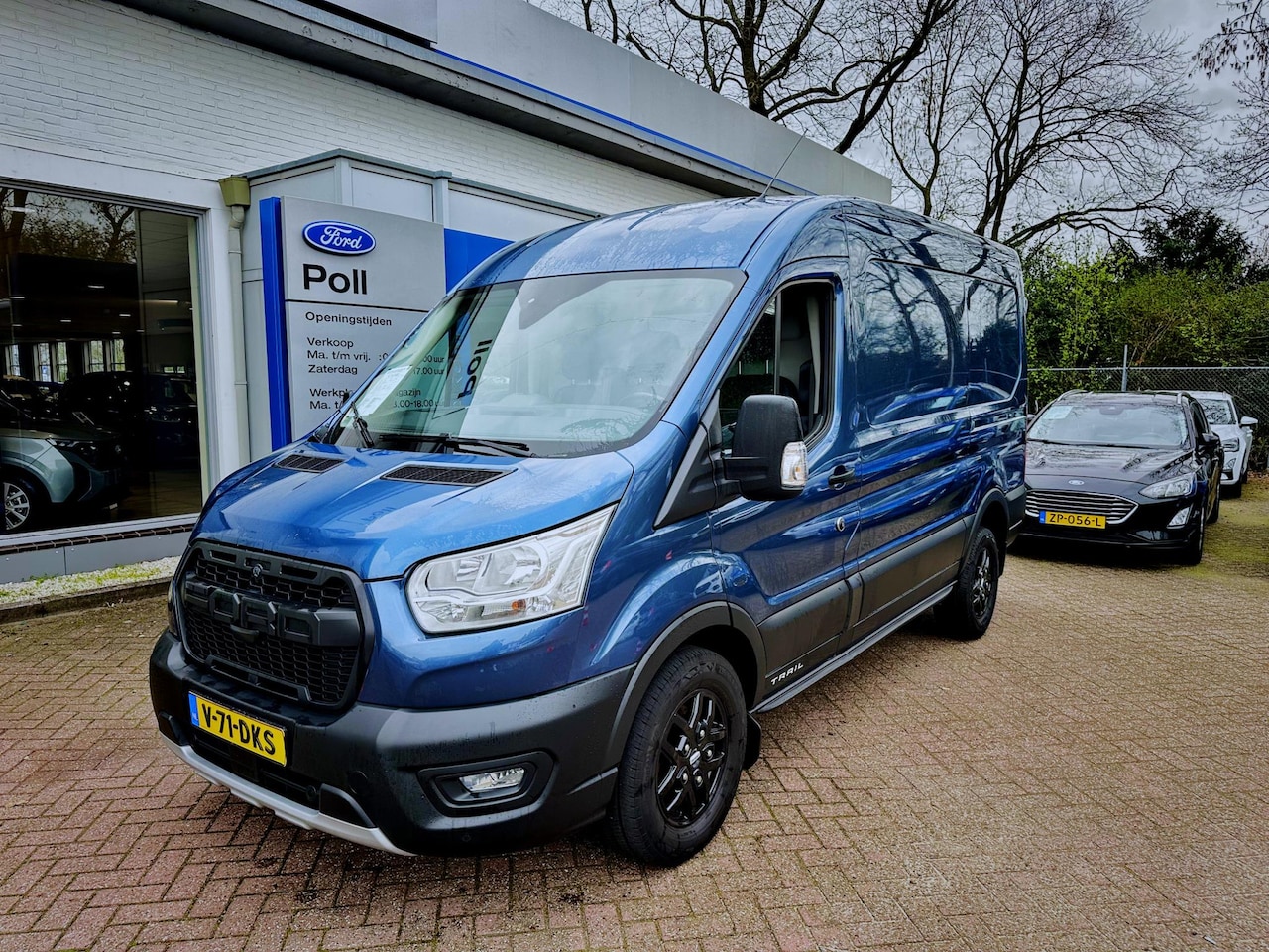 Ford Transit - 350 TDCI 170pk L2H2 Trail Leer Zwarte LM velgen Voorruitverwarming Dealeronderhouden - AutoWereld.nl