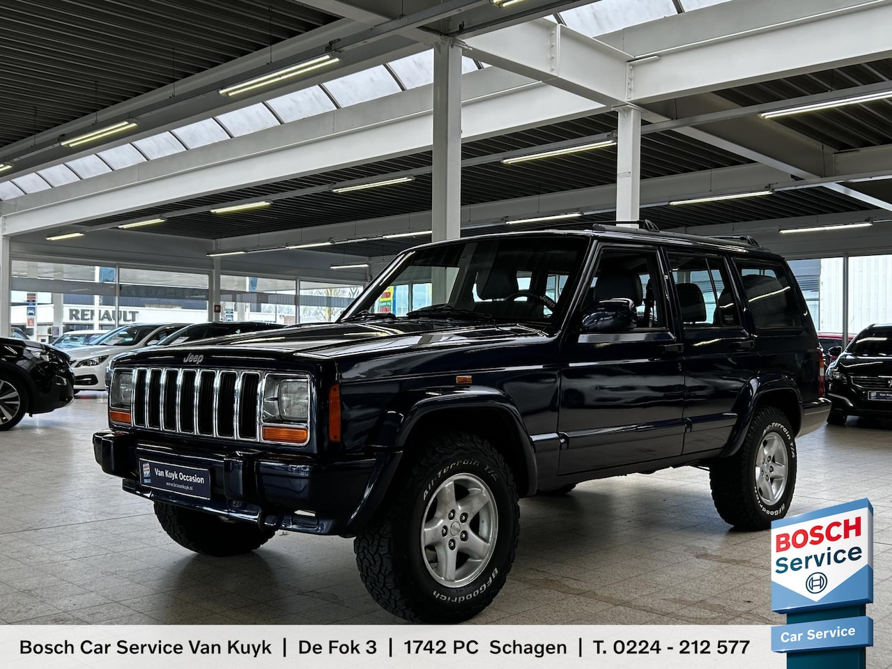 Jeep Cherokee - 4.0i Limited Automaat / Youngtimer / NL-Auto / Vol-Leder / Airco / Cruise-Control / E-Stoe - AutoWereld.nl