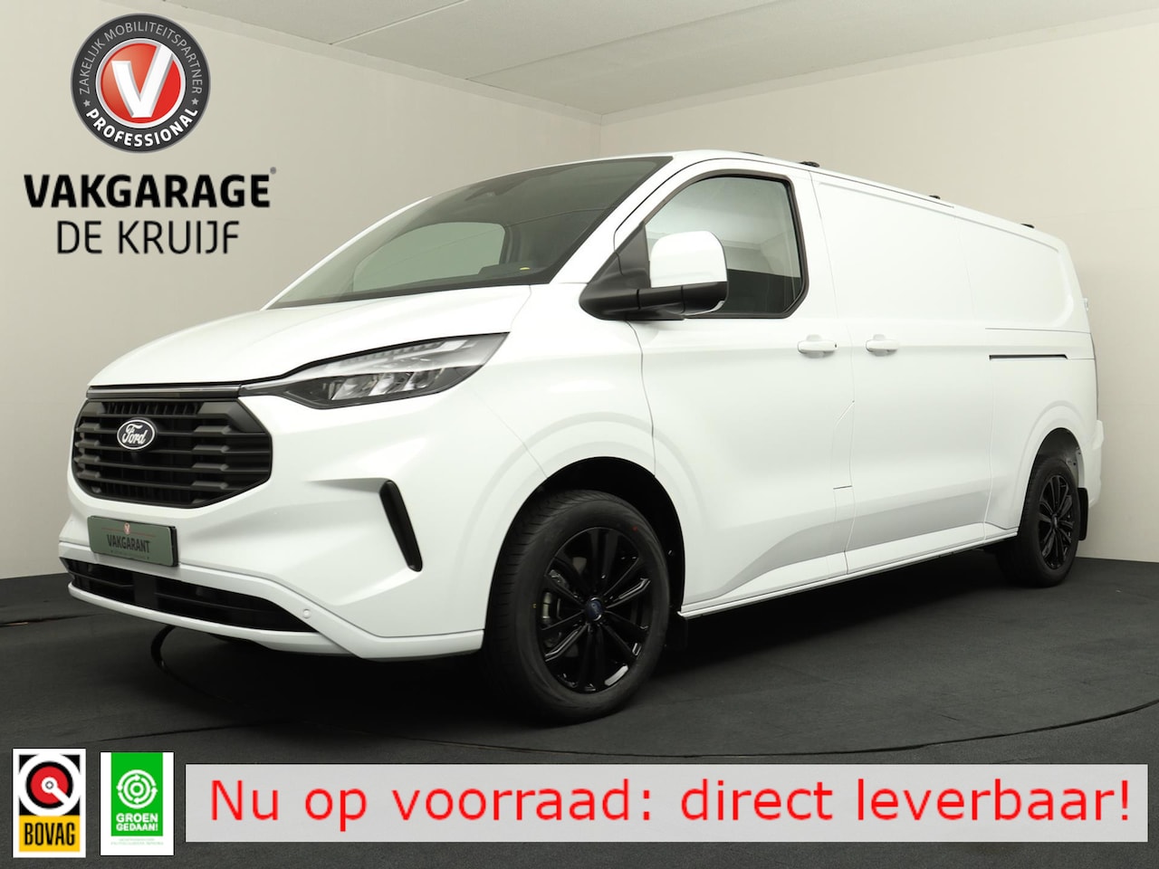 Ford Transit Custom - 320 2.0 TDCI L2H1 Limited Automaat 2x schuif | Trekhaak | ACC | LED - AutoWereld.nl