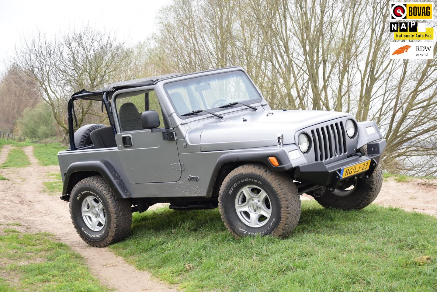 Jeep Wrangler - 4x4 1997 4.0 LPG cabriolet cabrio Kleppen revisie - AutoWereld.nl