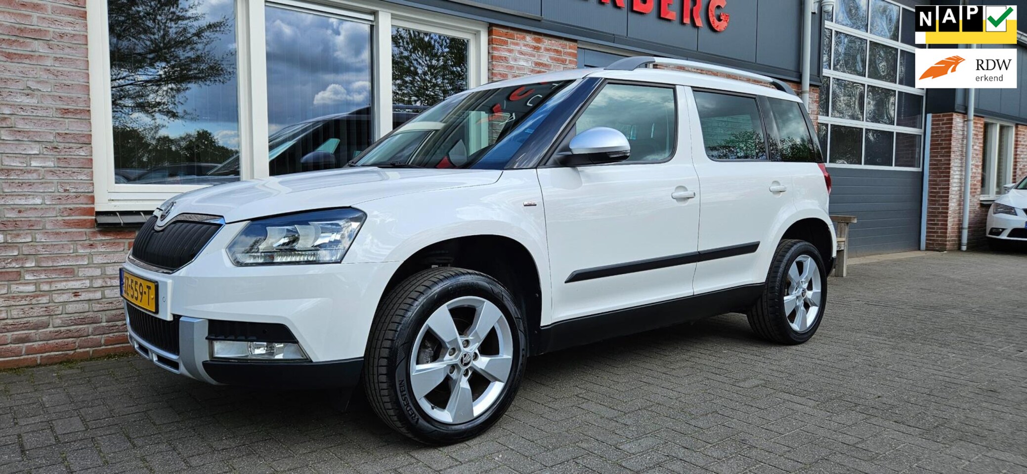 Skoda Yeti Outdoor 1.4 TSI Greentech JOY Trekhaak Airco Navigatie Nette ...