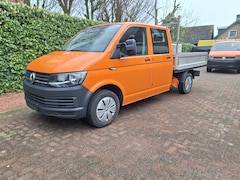 Volkswagen Transporter - 2.0 TDI L2H1 DC Comfortline VW Pick Up T6 euro 6 dubbel cabine