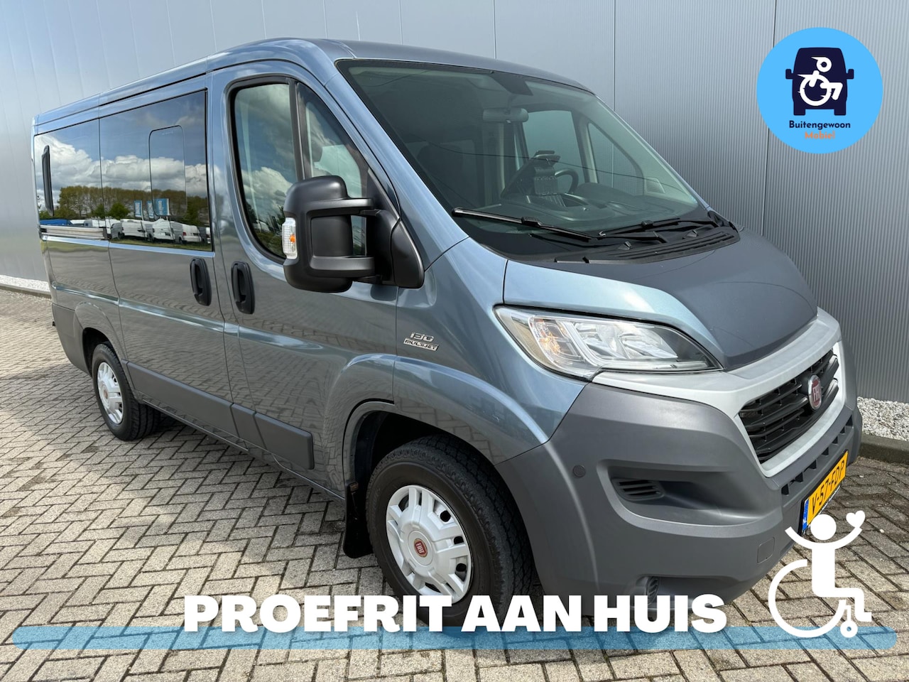 Fiat Ducato - Rolstoelbus met Airco | Luxe Zelfrijder - AutoWereld.nl