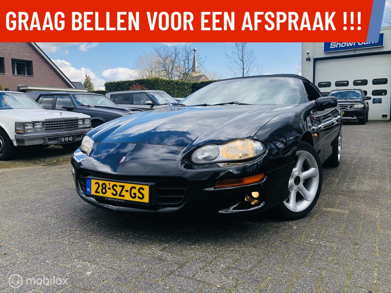 Chevrolet Camaro Convertible - USA 3.8 Airco / LM / 130.000 KM ... APK 02-2025 !! - AutoWereld.nl