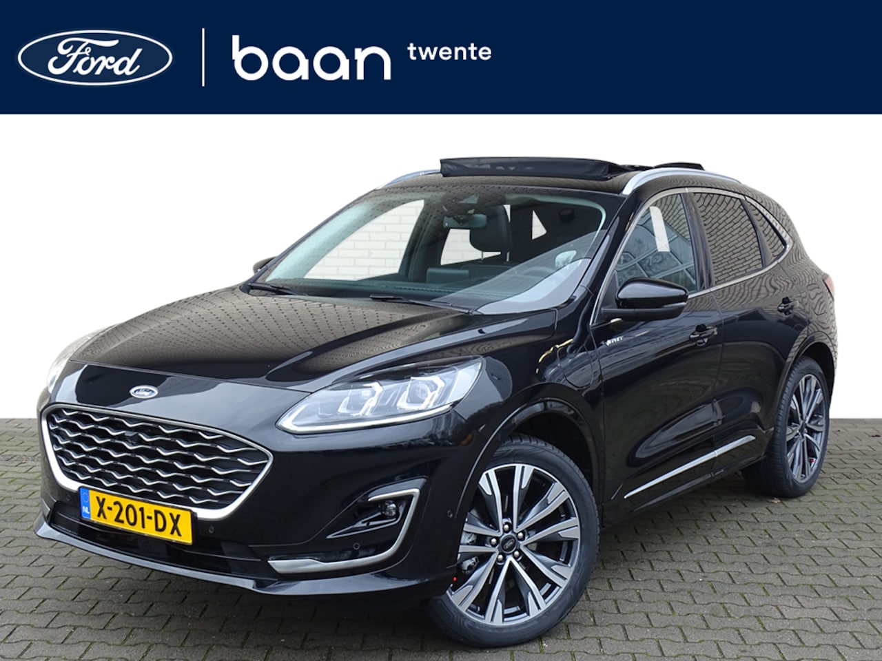 Ford Kuga - 2.5 Plug-In 225 PK Vignale | Pano dak | B&O | Winter Pack | 20 inch | Camera | Leder | Ele - AutoWereld.nl