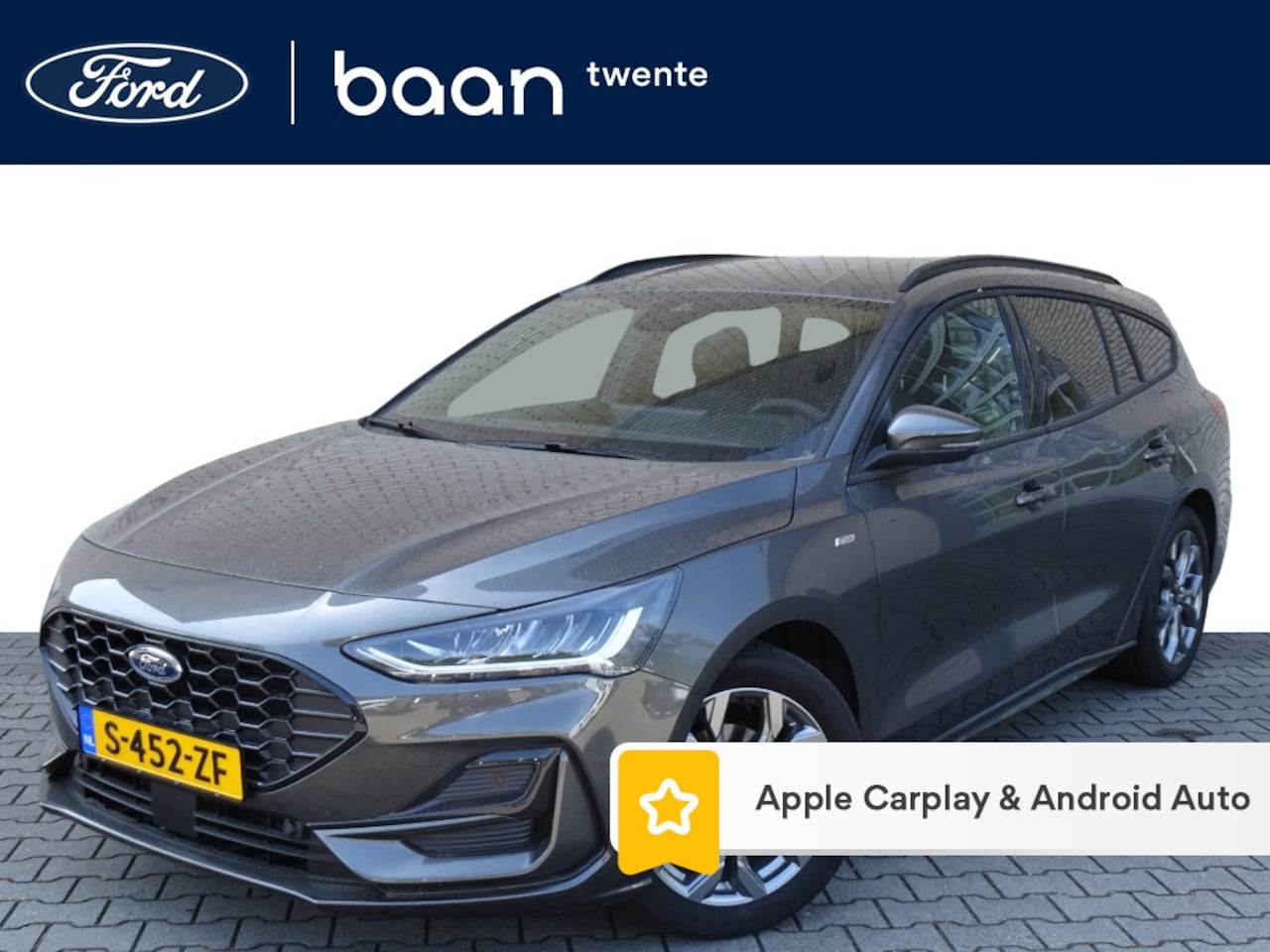 Ford Focus Wagon - 1.0 Hybrid 125 PK ST- Line X | AGR Stoel | B&O | Design Pack | Winter Pack | Apple Carplay - AutoWereld.nl