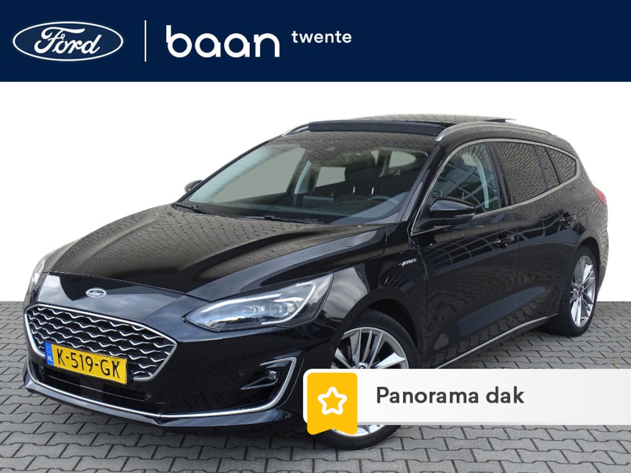 Ford Focus Wagon - 1.0 Turbo 125pk Vignale panoramadak / elek. achterklep / blis / adaptieve cruise. / adapti - AutoWereld.nl