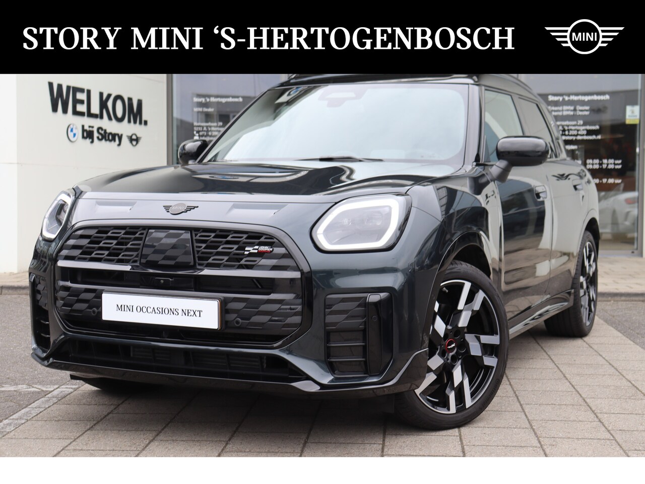 MINI Countryman - C JCW Trim Automaat / Panoramadak / Trekhaak / LED / Harman Kardon / Head-Up / Driving Ass - AutoWereld.nl