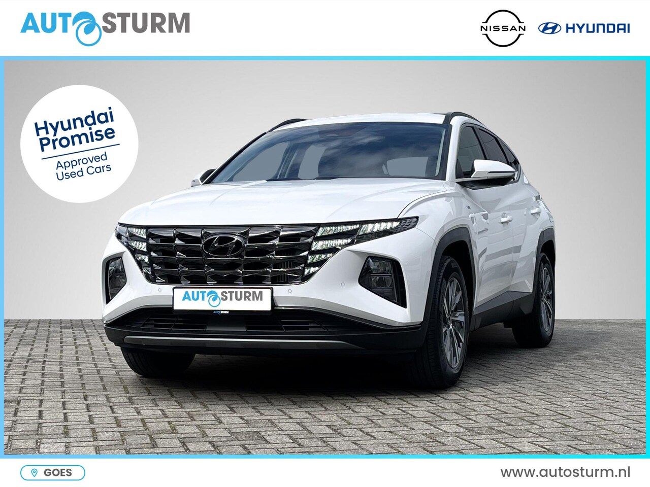 Hyundai Tucson - 1.6 T-GDI MHEV Comfort | Navigatie | Stoelverwarming | Apple Carplay/Android Auto | Cruise - AutoWereld.nl