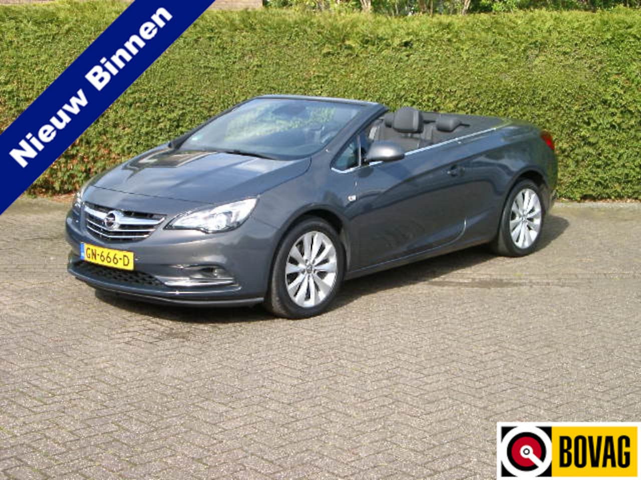 Opel Cascada - 1.4 Turbo ecoFLEX Cosmo NL auto met NAP airco, navigatie, leder, achteruitrijcamera, stoel - AutoWereld.nl