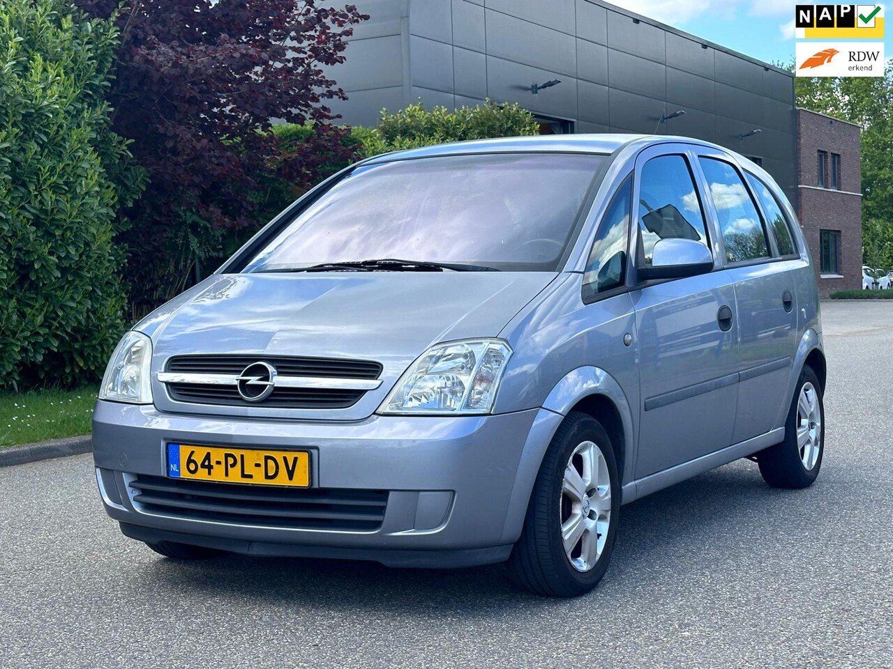 Opel Meriva - 1.6 Maxx Cool Airco*12-03-2025 APK*NAP*LM velgen*Trekhaak* - AutoWereld.nl