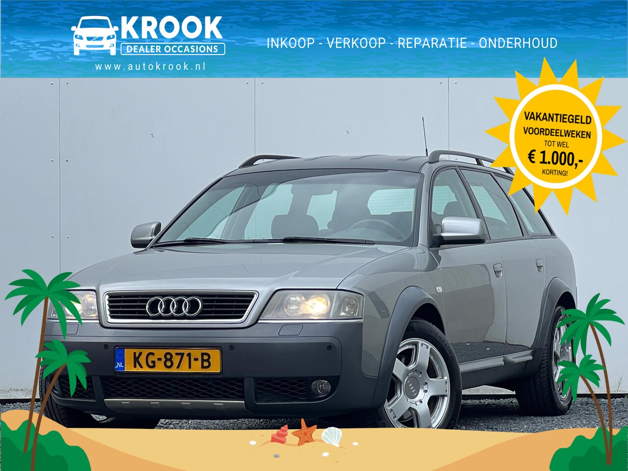 Audi Allroad quattro - 2.7 V6 | Youngtimer | Automaat | 2001 | - AutoWereld.nl