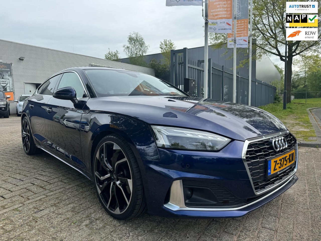 Audi A5 Sportback - 40 TFSI S edition mild hybrid / benzine, cruise full led, automaat, nieuwstaat 35.000 km, - AutoWereld.nl