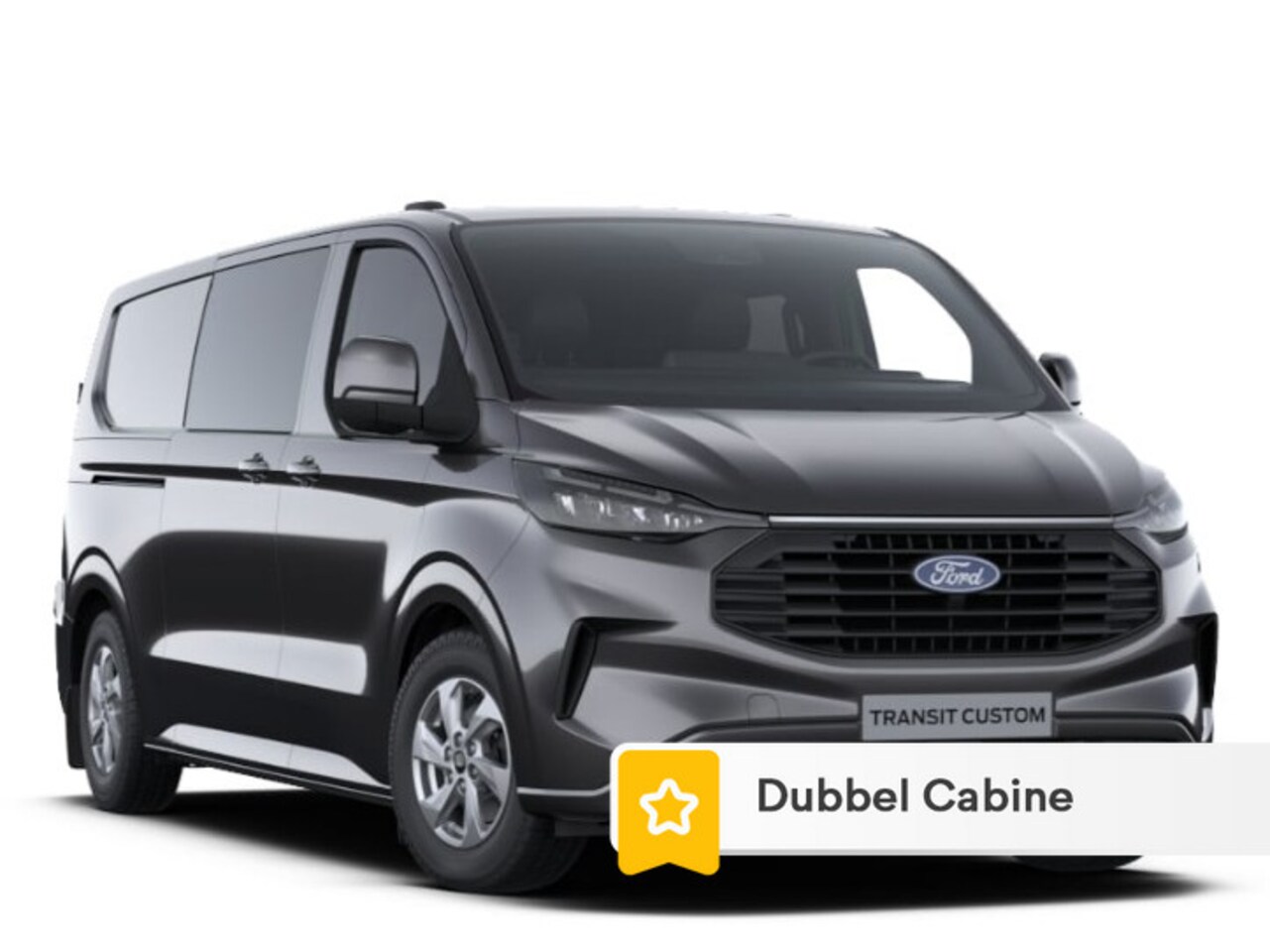 Ford Transit Custom - 320 2.0 TDCI L2H1 Limited Dubbel Cabine 170 PK AUT. | 2x Schuifdeur | Driver Ass. Pack | A - AutoWereld.nl