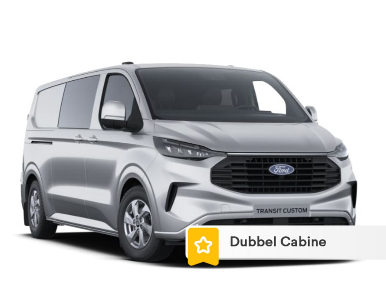 Ford Transit Custom - 320 2.0 TDCI L2H1 Limited Dubbel Cabine 170 PK AUT. | 2x Schuifdeur | Driver Ass. Pack | A - AutoWereld.nl