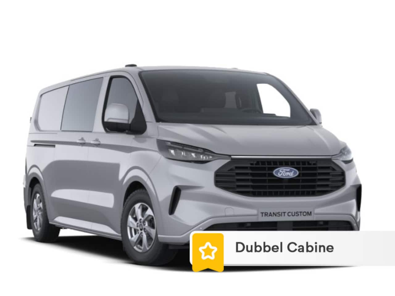 Ford Transit Custom - 320 2.0 TDCI L2H1 Limited Dubbel Cabine 170 PK AUT. | 2x Schuifdeur | Driver Ass. Pack | A - AutoWereld.nl