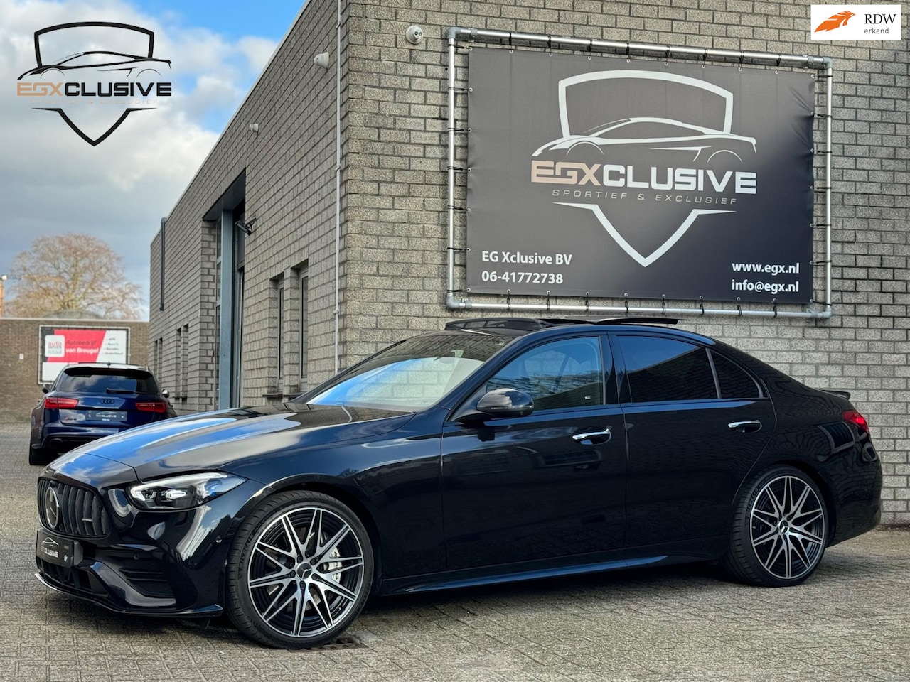 Mercedes-Benz C-klasse - AMG C43 4MATIC Pano/Burmester/360/HUD - AutoWereld.nl