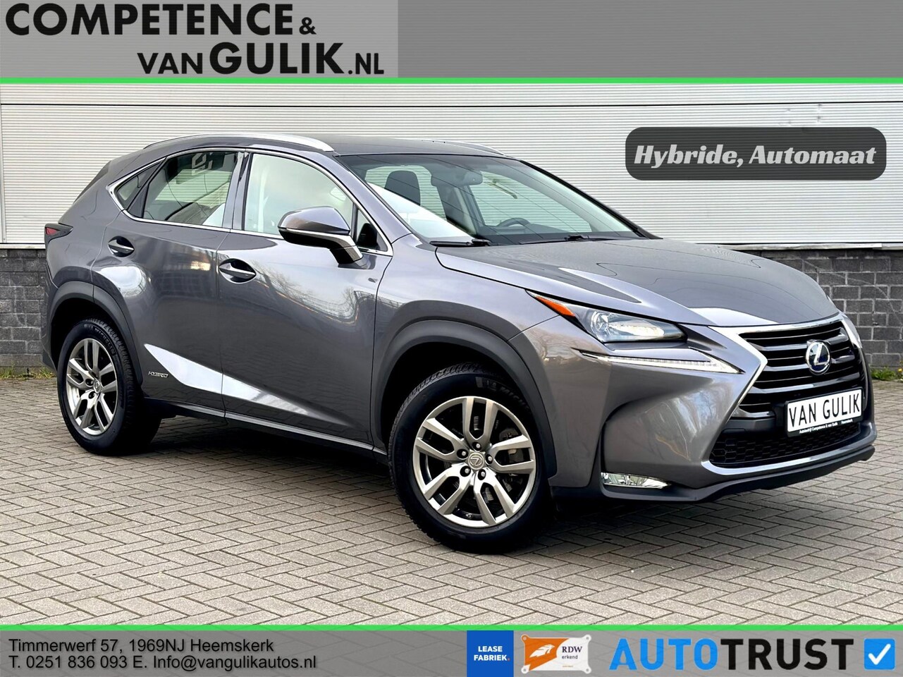 Lexus NX - 300h AWD Business Line | Keyless | Camera | 18" | LED | - AutoWereld.nl