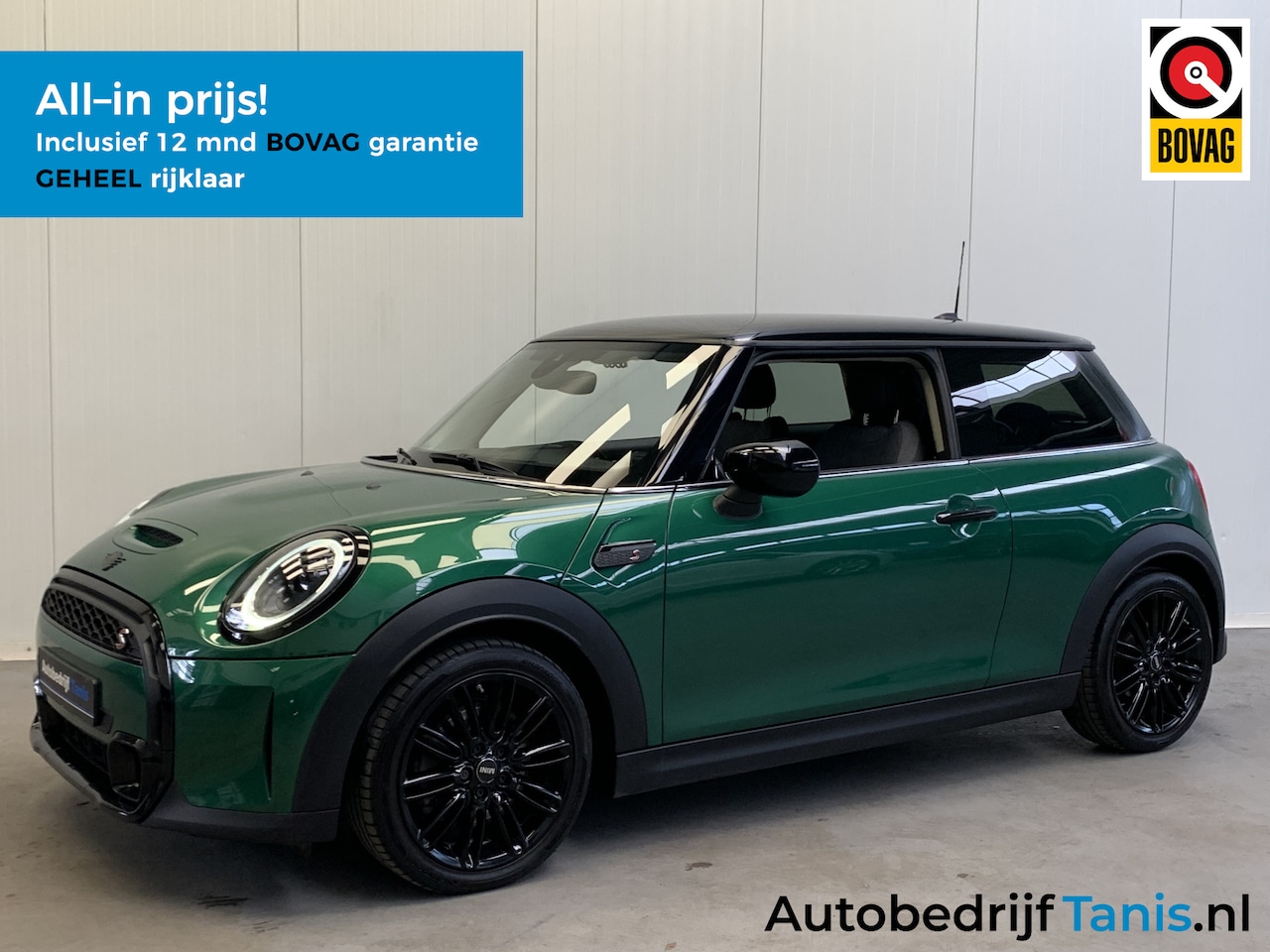 MINI Cooper S - Mini 2.0 179PK BLACK EDITION LEDER-CAMERA-VIRTUAL COCKPIT-CAMERA-SPORT-INT-NAVI by CARPLAY - AutoWereld.nl