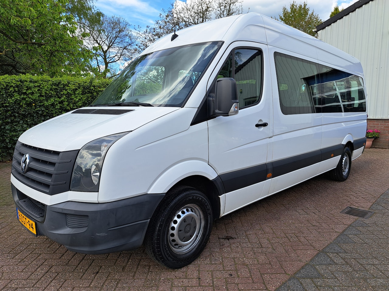 Volkswagen Crafter - 35 2.0 TDI L3H2 BM 17950.- EX BTW 9-PERS. ROLSTOELVERVOER LIFT 114PK - AutoWereld.nl