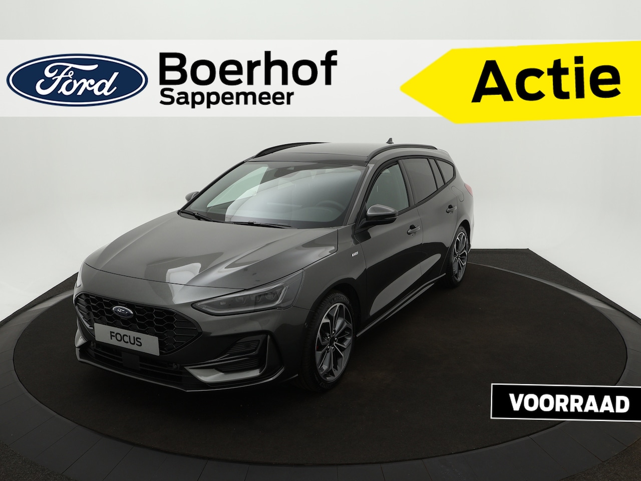 Ford Focus Wagon - EcoBoost Hybrid 125pk ST Line X | LED Matrix | Pano-dak | Elektr. klep | Adapt. cruise | - AutoWereld.nl