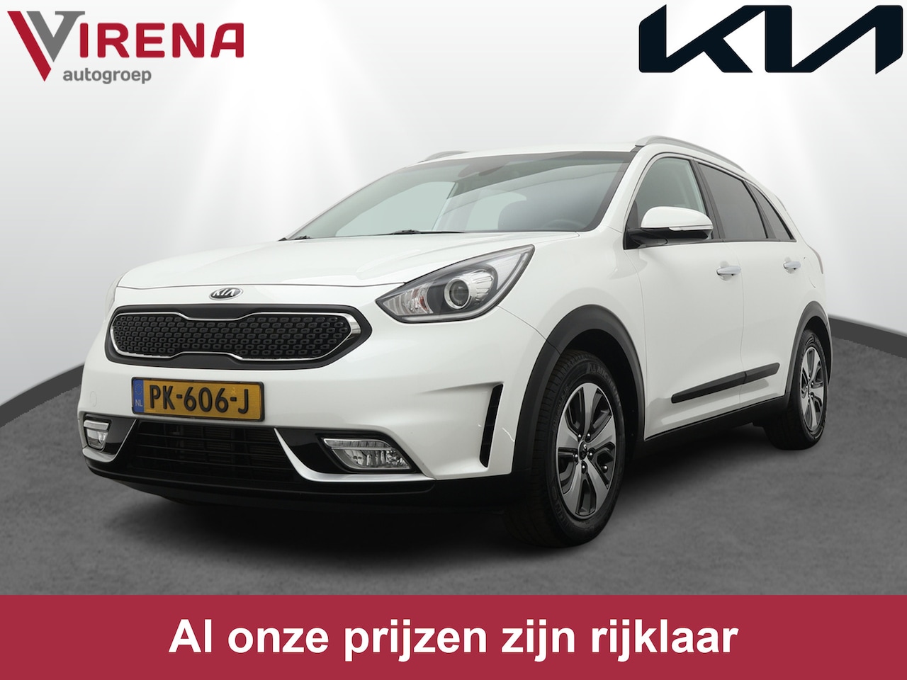 Kia Niro - 1.6 GDi Hybrid DynamicLine - Achteruitrijcamera - Airco - Cruise Control - Parkeersensoren - AutoWereld.nl