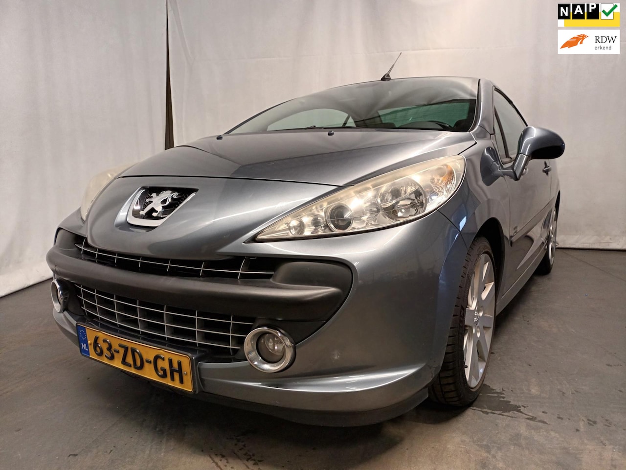 Peugeot 207 CC - 1.6-16V T Sport - Airco - Leer - 88115 KMs NAP - AutoWereld.nl